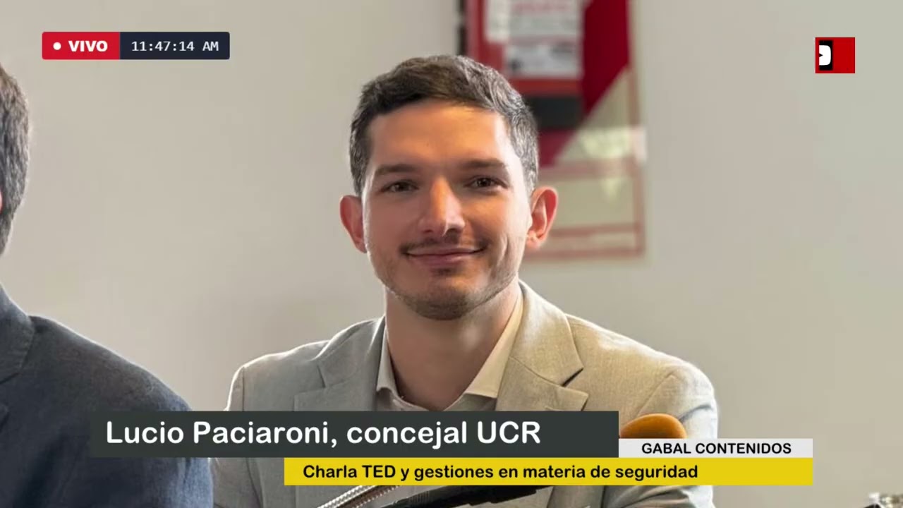 Entrevista - Lucio Paciaroni - Concejal UCR