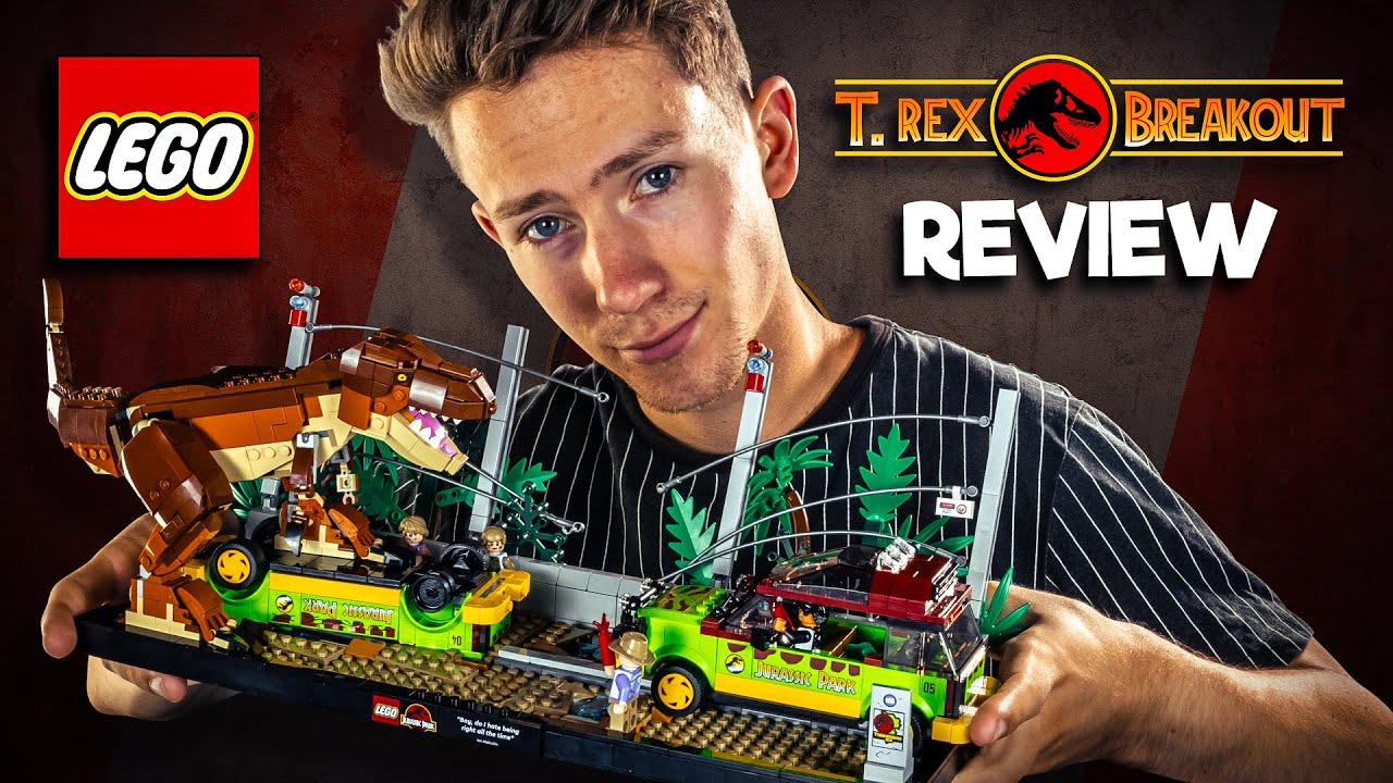 LEGO T. Rex Breakout — точность по разумной цене! | Обзор 76956