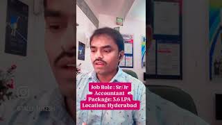Sr/Jr Accountant jobs in Hyderabad#tallylokesh #tally #tallyprimecourse #learntally