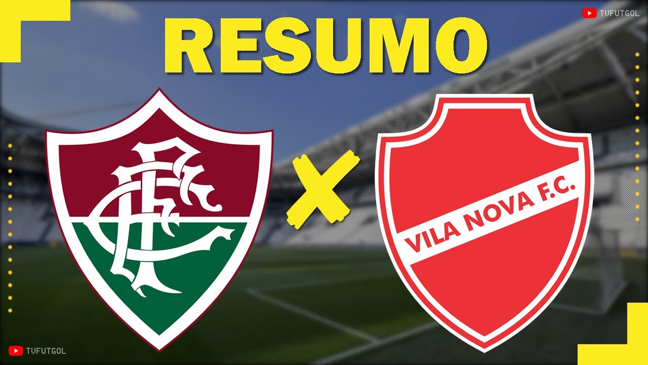 FLUMINENSE 3 x 2 VILA NOVA PELA 3ª FASE DA COPA DO BRASIL - YouTube