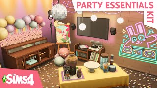 TURNTABLE & BAR! // The Sims 4 Party Essentials Kit Build & Buy Overview by Gryphi 16,010 views 1 month ago 10 minutes, 22 seconds