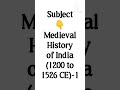 Second semester syllabus (B.A) Major History #crsu #education #viral #pyq #exam #syllabus #shorts