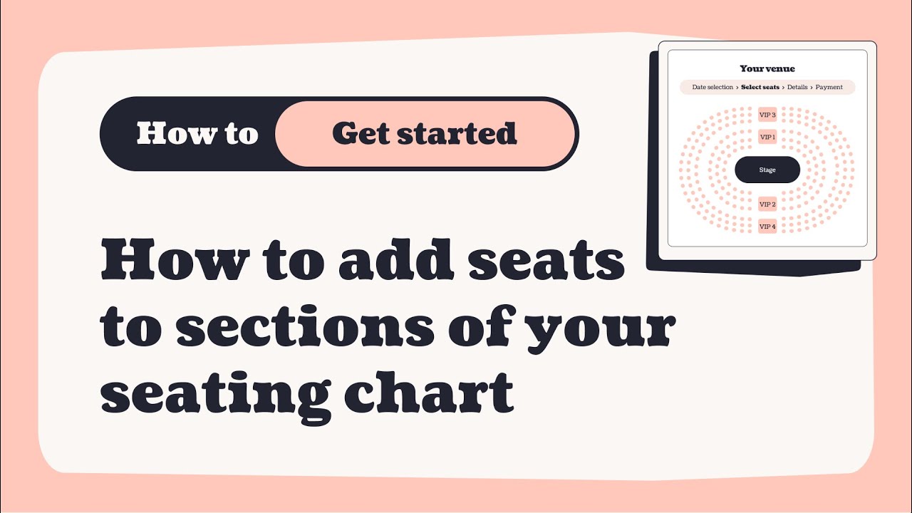 Add Seats To Your Sections Of Ticket Tailor Seating Chart You