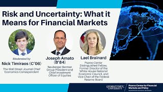 Risk and Uncertainty: What it Means for Financial Markets