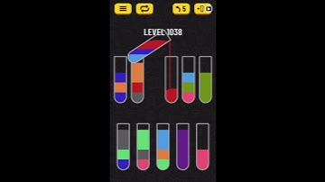 Water Sort Puzzle Level 1038