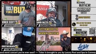 Morning Mayhem With David Bazzel And Roger Scott Is  From The Oaklawn Hot Springs Studio