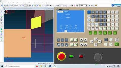Dasar 4 : Memasang dan Mengatur Titik Nol Benda Kerja pada Mesin Bubut CNC GSK 928 TC Swansoft