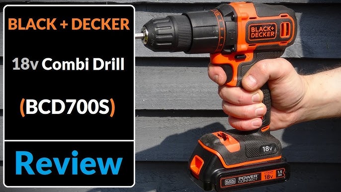 BLACK+DECKER 18-Volt Ni-Cad Cordless Drill-Driver, GC1801 