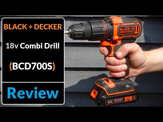 Black and Decker 18v Li Ion Cordless Combi Drill 
