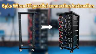 How to parallel connection Wiren 30kwh rack batteries