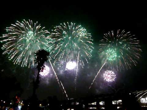2009高雄世運會開幕煙火show - The World Games 2009 in Kaohsiung TAIWAN