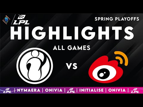 IG vs WBG ALL GAMES Highlights | LPL Playoffs 2025 | Invictus Gaming vs Weibo Gaming by Onivia