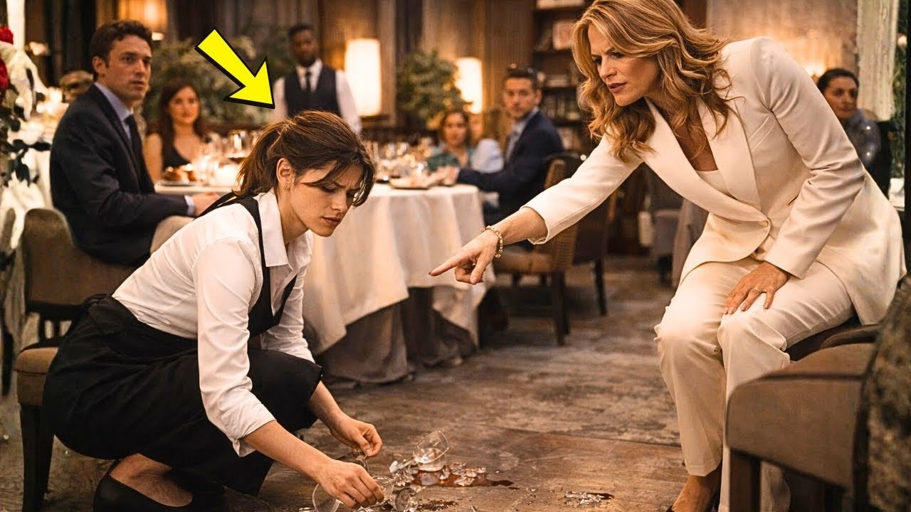 ¡RECOGE ESO DEL SUELO AHORA, MESERA! — MINUTOS DESPUÉS, DESCUBRIÓ QUE ERA MILLONARIA