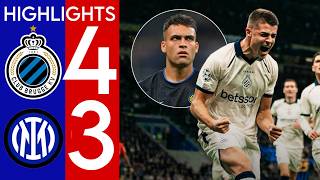Inter Milan vs Club Brugge 3-0 UEFA Champions League Highlights 2026