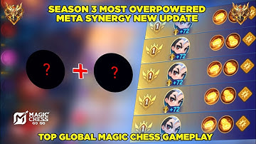 NEW SEASON OVERPOWERED SYNERGY COMBO AUTO WIN - BEST MAGIC CHESS STRATEGY - MAGIC CHESS GO GO