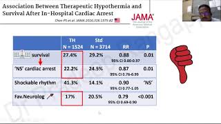 Temperature Target Management (TTM) in Post Cardiac Arrest management