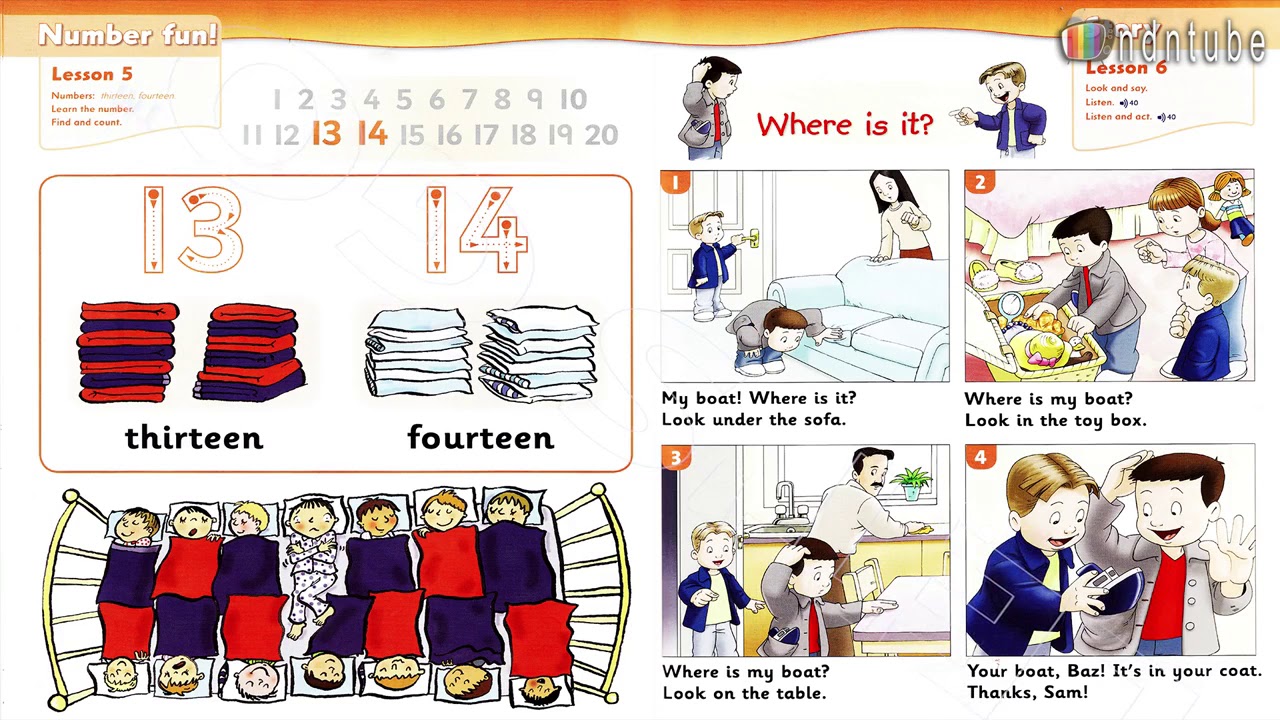 FIRST FRIENDS 2 UNIT 6 MY ROOM 5of5 - YouTube