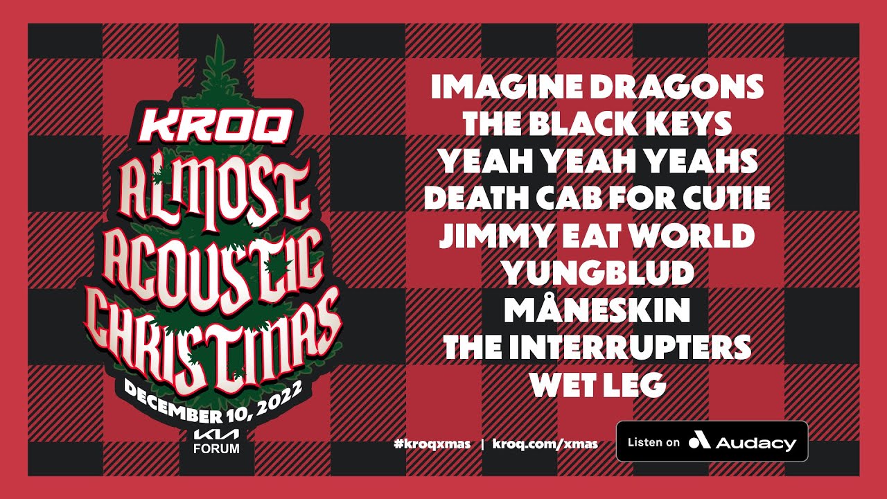 KROQ Almost Acoustic Christmas 2022 lineup + ticket info YouTube