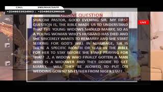 QUESTION & ANSWER SESSION WITH PST. MOSES ALU MON. 24TH AUGUST 2020