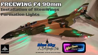 Freewing F490mm StemWings Formation Lights Install