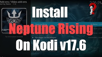 New Neptune Rising Kodi addon
