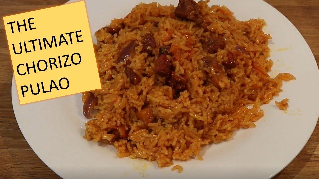 The GOAN Choris PulaoGoan pork sausage pulao rice YouTube