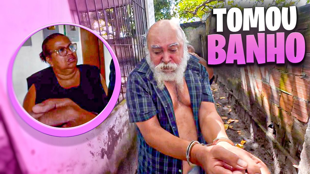 DONA ZAZA ALGEMOU LUIZ DO SOM E FEZ ELR TOMAR BANHO | IZALICK 