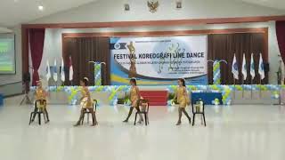 Sangria Wine & Clandestino Line Dance - The Best Perfomance Festival Koreografi Line Dance D'ULD2019