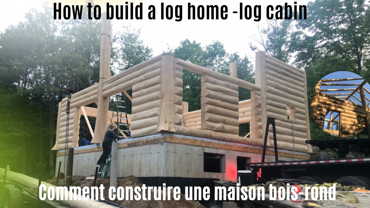 Comment Construire Une Maison En Bois Rond | Ventana Blog