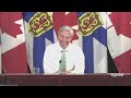 N.S. Premier Tim Houston speaks with reporters ahead of fall sitting – September 3, 2026