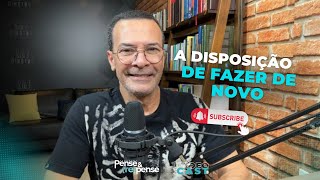 A Disposição De Fazer De Novo Pense E Repense