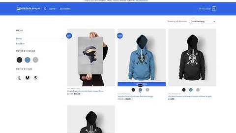 WooCommerce Attribute Images & Variation Swatches Plugin