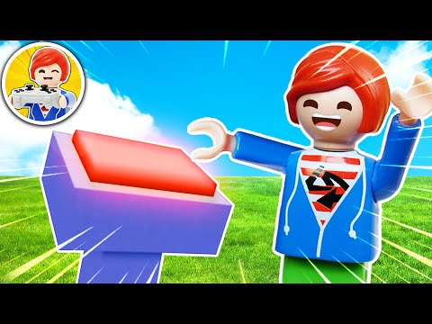 DRÜCKE NICHT DEN KNOPF!!! Julian spielt neues Roblox Spiel | Playmobil Familie Vogel