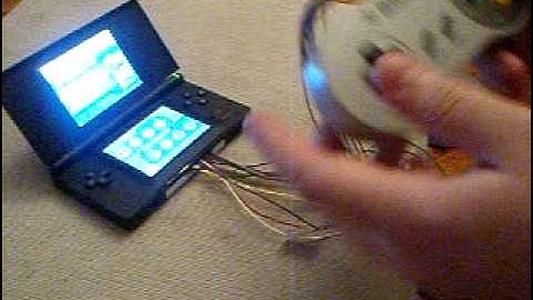 DS Lite with a SNES Controller mod hack