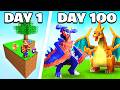 100 Days in Mega Skyblock Cobblemon Duel 🏆