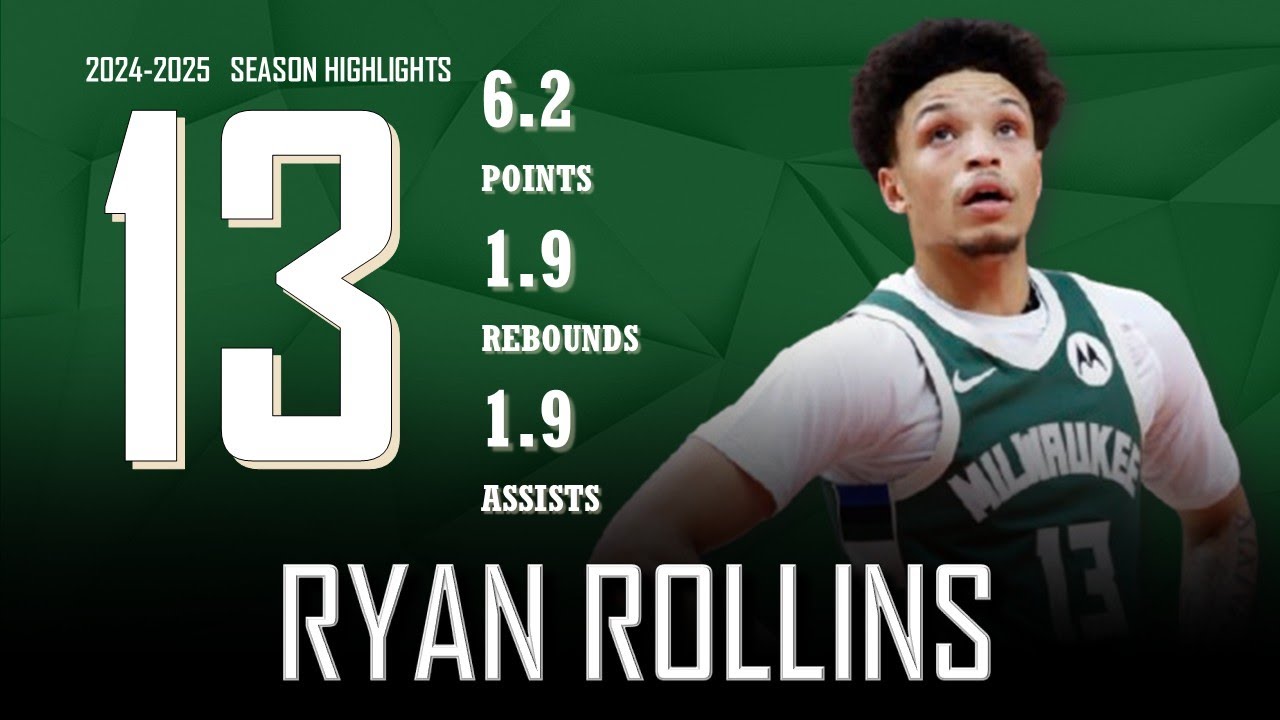 Ryan Rollins || 2024-2025 Milwaukee Bucks Highlights