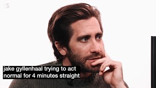 jake gyllenhaal radiating chaotic energy during the ffh press tour