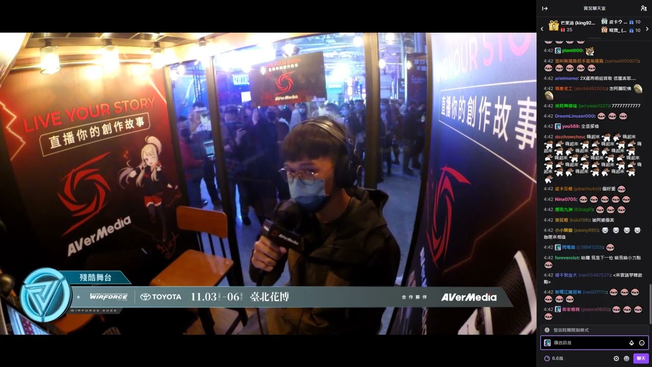 【WirForce 2022】殘酷舞台 排四小時的心聲_海波浪