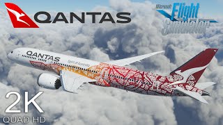 Yam Dreaming Qantas 787-9 Landing In Johannesburg Qf63 2K Msfs Realism