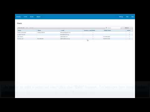 Advanced Web Application - Users