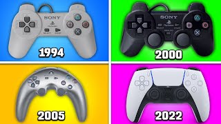 EVOLUÇÃO DOS CONTROLES DO PLAYSTATION