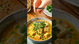5-Minute Mutter Paneer Recipe | Cozy Ghibli Anime Kitchen 🥘 #shorts #veoanimekitchen