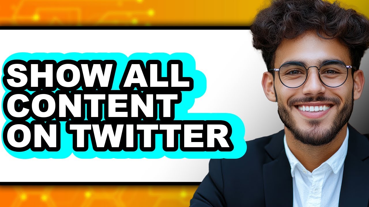 How To Show All Content On Twitter (Only Way) - YouTube