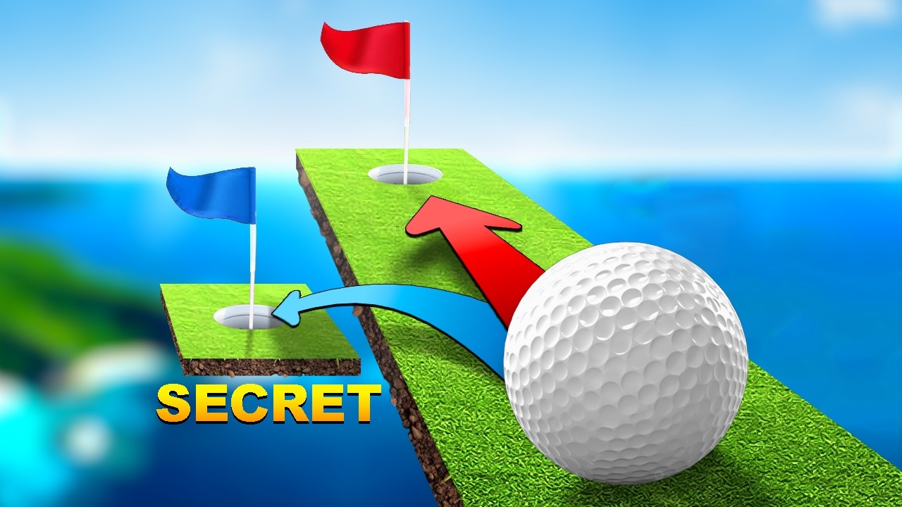Golf It but Every Hole has a SECRET Hole