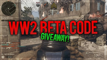 WW2 BETA CODE GIVEAWAY + GAMEPLAY!