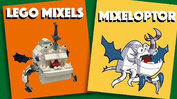 LEGO Mixels - Mixeloptor - Stop Motion Build (How to Build)