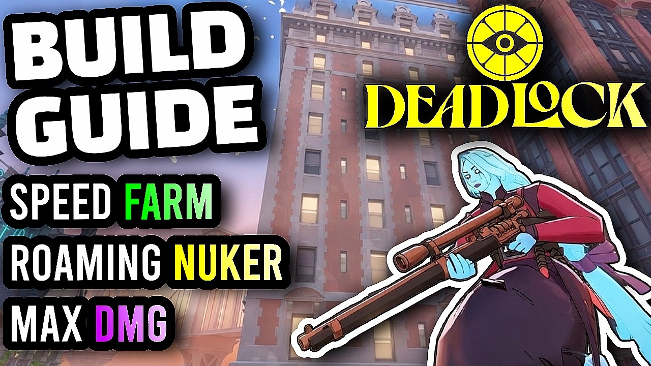 Vindicta FASTEST TTK Speed Farm Roaming Nuker Build Guide Deadlock