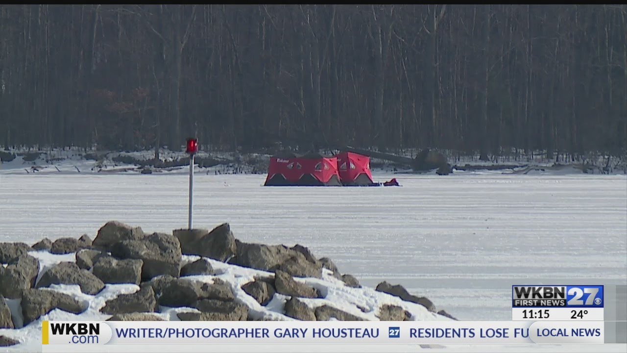 Frigid temps perfect for Lake Milton ice fishers
