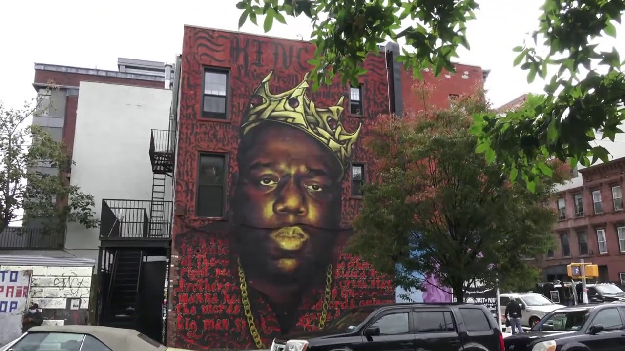 BIGGIE SMALLS / BEDSTUY BROOKLYN HOOD / MURAL YouTube
