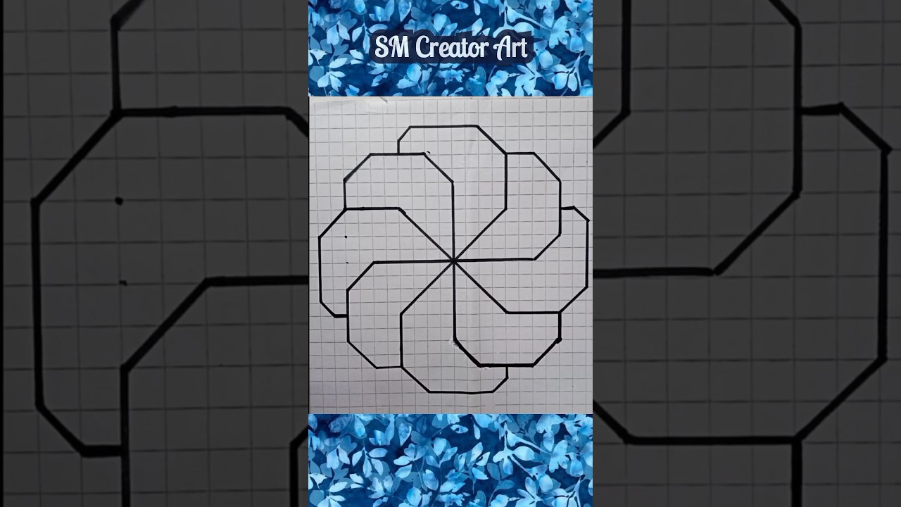 Geometric design | 3d Drawing 